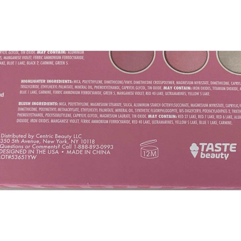 Strawberry Shortcake‎ Complexion Palette 10 Eyeshadow Highlighter & 2 Blush NEW